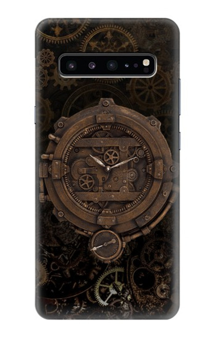 S3902 Steampunk Clock Gear Hülle Schutzhülle Taschen für Samsung Galaxy S10 5G