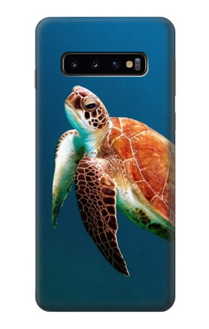 S3899 Sea Turtle Hülle Schutzhülle Taschen für Samsung Galaxy S10