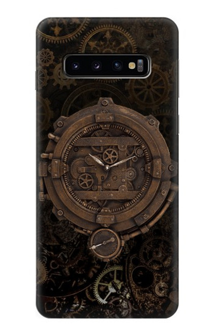 S3902 Steampunk Clock Gear Hülle Schutzhülle Taschen für Samsung Galaxy S10
