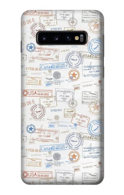 S3903 Travel Stamps Hülle Schutzhülle Taschen für Samsung Galaxy S10