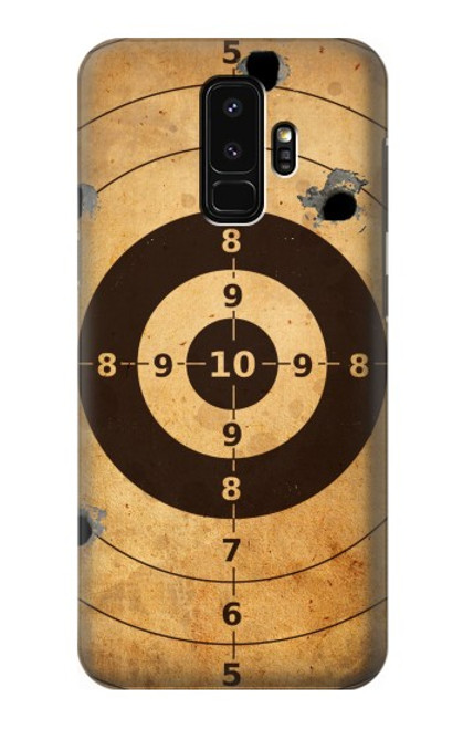 S3894 Paper Gun Shooting Target Hülle Schutzhülle Taschen für Samsung Galaxy S9 Plus