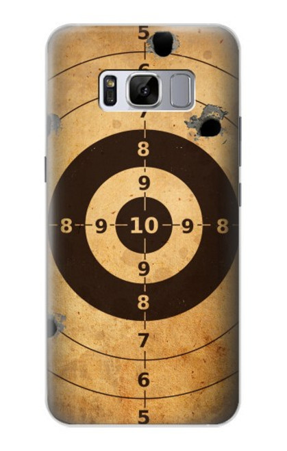 S3894 Paper Gun Shooting Target Hülle Schutzhülle Taschen für Samsung Galaxy S8 Plus