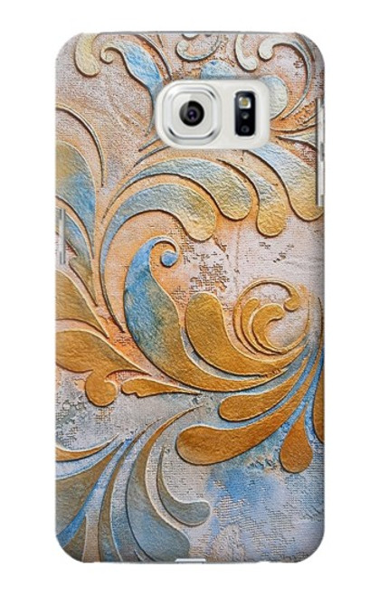 S3875 Canvas Vintage Rugs Hülle Schutzhülle Taschen für Samsung Galaxy S7 Edge