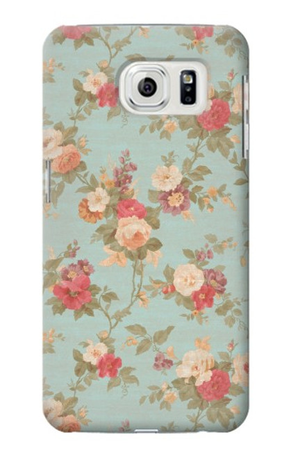 S3910 Vintage Rose Hülle Schutzhülle Taschen für Samsung Galaxy S7 Edge