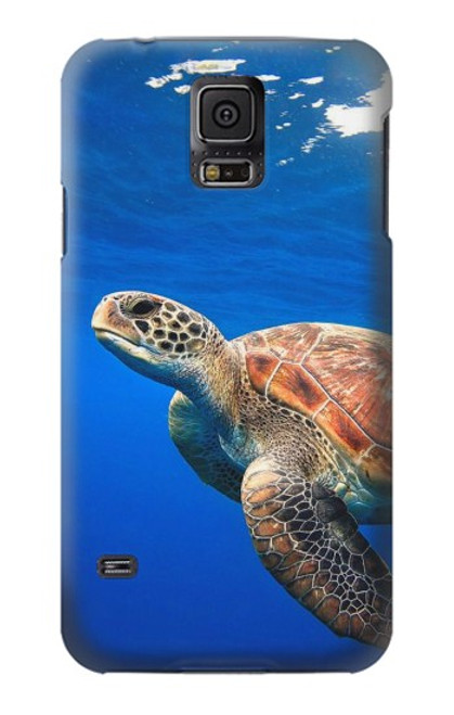 S3898 Sea Turtle Hülle Schutzhülle Taschen für Samsung Galaxy S5