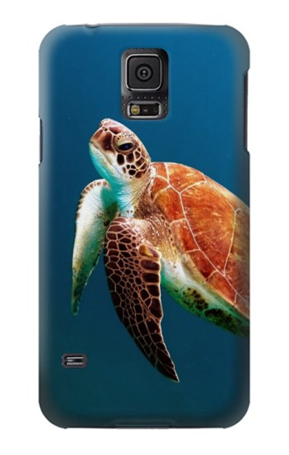 S3899 Sea Turtle Hülle Schutzhülle Taschen für Samsung Galaxy S5