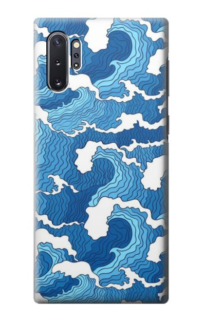 S3901 Aesthetic Storm Ocean Waves Hülle Schutzhülle Taschen für Samsung Galaxy Note 10 Plus