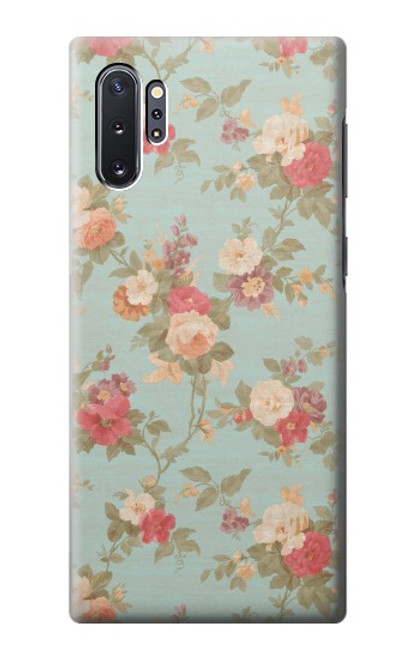 S3910 Vintage Rose Hülle Schutzhülle Taschen für Samsung Galaxy Note 10 Plus