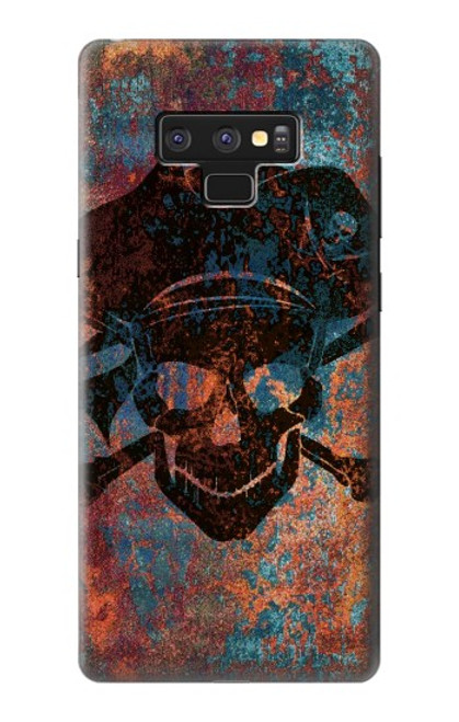 S3895 Pirate Skull Metal Hülle Schutzhülle Taschen für Note 9 Samsung Galaxy Note9