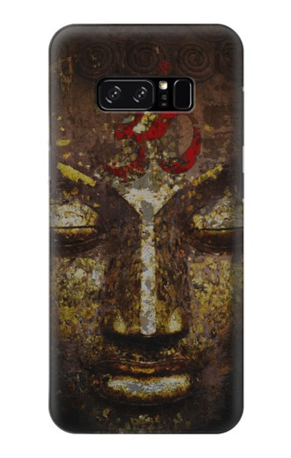 S3874 Buddha Face Ohm Symbol Hülle Schutzhülle Taschen für Note 8 Samsung Galaxy Note8