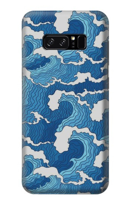 S3901 Aesthetic Storm Ocean Waves Hülle Schutzhülle Taschen für Note 8 Samsung Galaxy Note8