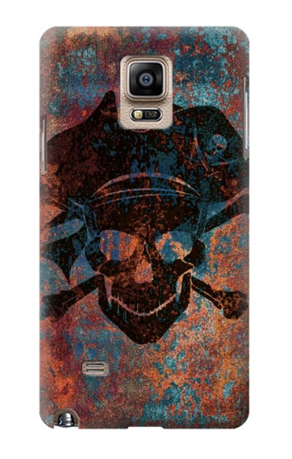 S3895 Pirate Skull Metal Hülle Schutzhülle Taschen für Samsung Galaxy Note 4