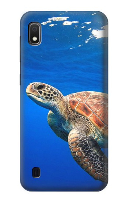 S3898 Sea Turtle Hülle Schutzhülle Taschen für Samsung Galaxy A10