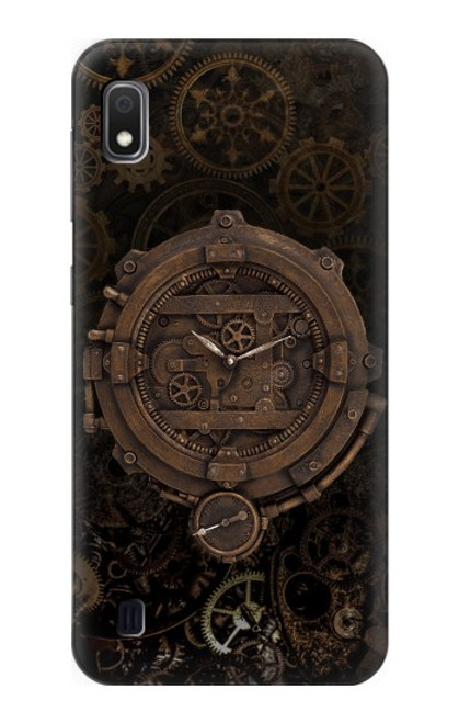 S3902 Steampunk Clock Gear Hülle Schutzhülle Taschen für Samsung Galaxy A10