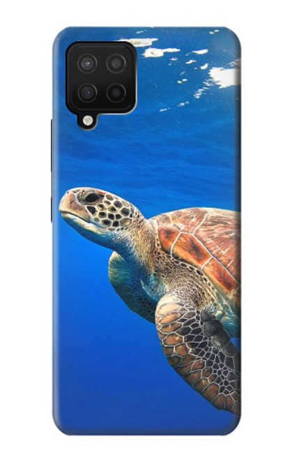 S3898 Sea Turtle Hülle Schutzhülle Taschen für Samsung Galaxy A12