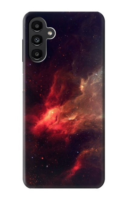 S3897 Red Nebula Space Hülle Schutzhülle Taschen für Samsung Galaxy A13 5G