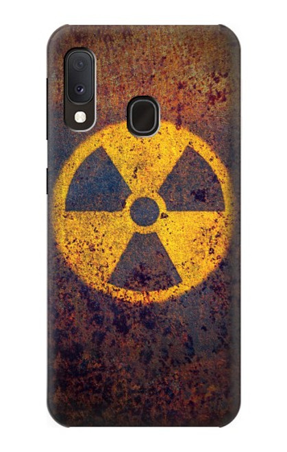 S3892 Nuclear Hazard Hülle Schutzhülle Taschen für Samsung Galaxy A20e