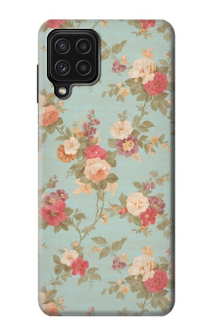 S3910 Vintage Rose Hülle Schutzhülle Taschen für Samsung Galaxy A22 4G