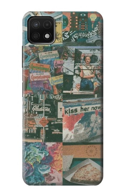 S3909 Vintage Poster Hülle Schutzhülle Taschen für Samsung Galaxy A22 5G