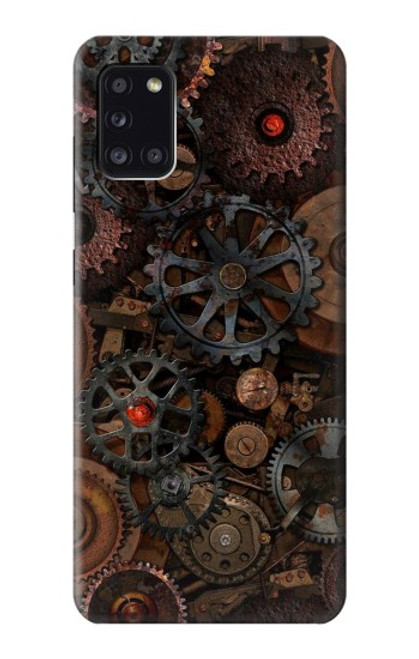S3884 Steampunk Mechanical Gears Hülle Schutzhülle Taschen für Samsung Galaxy A31