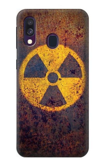 S3892 Nuclear Hazard Hülle Schutzhülle Taschen für Samsung Galaxy A40