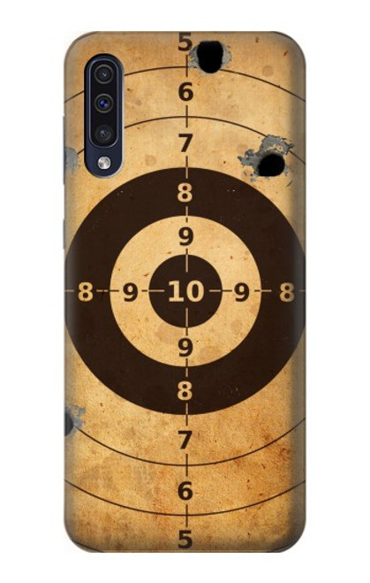 S3894 Paper Gun Shooting Target Hülle Schutzhülle Taschen für Samsung Galaxy A50