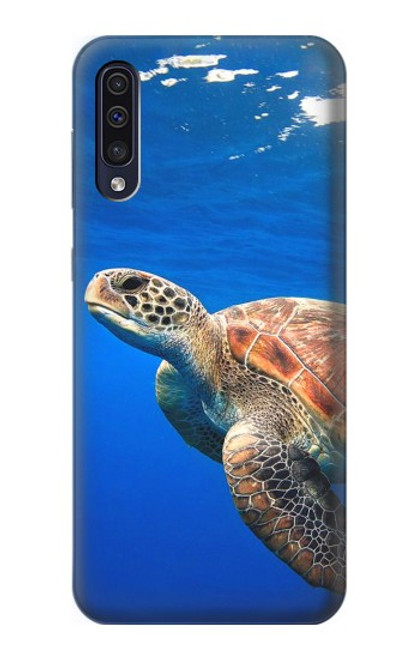 S3898 Sea Turtle Hülle Schutzhülle Taschen für Samsung Galaxy A70
