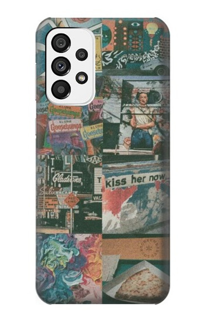 S3909 Vintage Poster Hülle Schutzhülle Taschen für Samsung Galaxy A73 5G