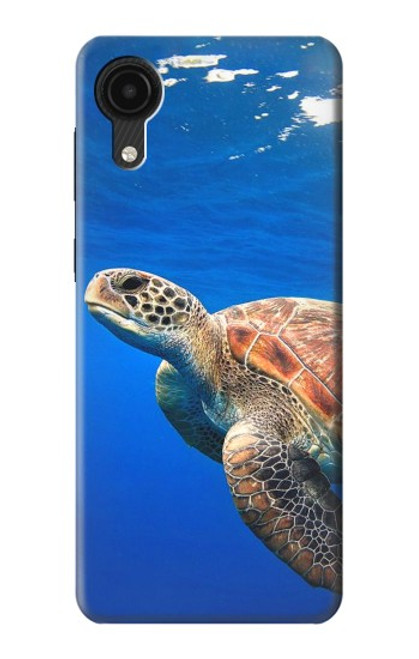 S3898 Sea Turtle Hülle Schutzhülle Taschen für Samsung Galaxy A03 Core