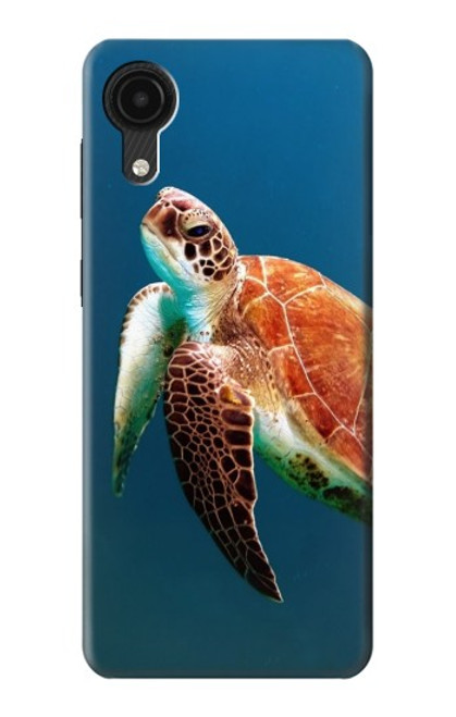 S3899 Sea Turtle Hülle Schutzhülle Taschen für Samsung Galaxy A03 Core