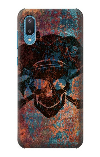 S3895 Pirate Skull Metal Hülle Schutzhülle Taschen für Samsung Galaxy A04, Galaxy A02, M02