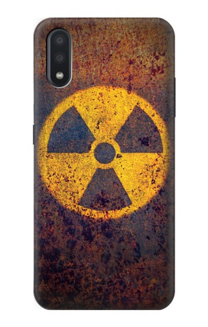 S3892 Nuclear Hazard Hülle Schutzhülle Taschen für Samsung Galaxy A01