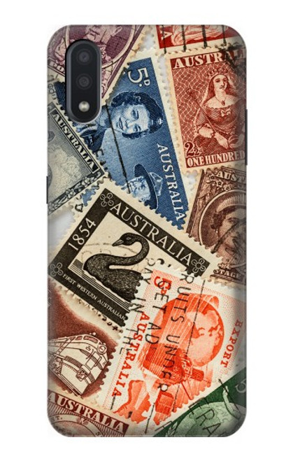 S3900 Stamps Hülle Schutzhülle Taschen für Samsung Galaxy A01