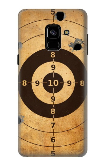 S3894 Paper Gun Shooting Target Hülle Schutzhülle Taschen für Samsung Galaxy A8 (2018)