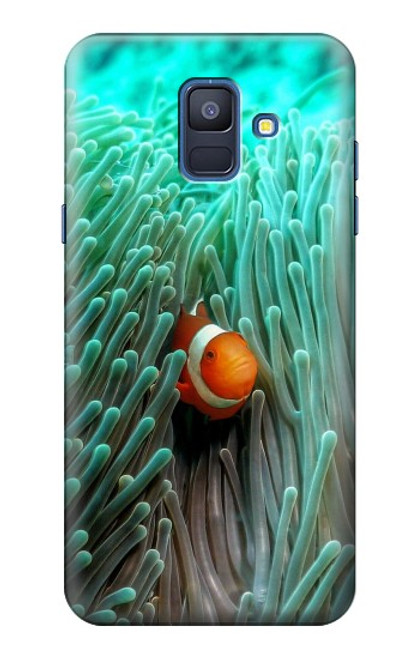 S3893 Ocellaris clownfish Hülle Schutzhülle Taschen für Samsung Galaxy A6 (2018)