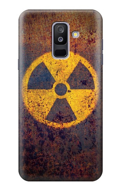 S3892 Nuclear Hazard Hülle Schutzhülle Taschen für Samsung Galaxy A6+ (2018), J8 Plus 2018, A6 Plus 2018