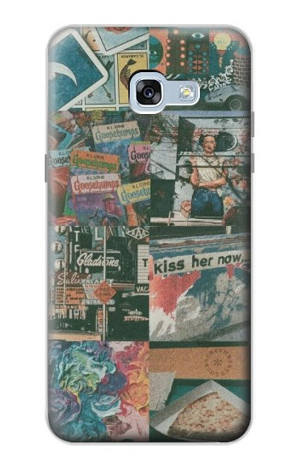 S3909 Vintage Poster Hülle Schutzhülle Taschen für Samsung Galaxy A5 (2017)