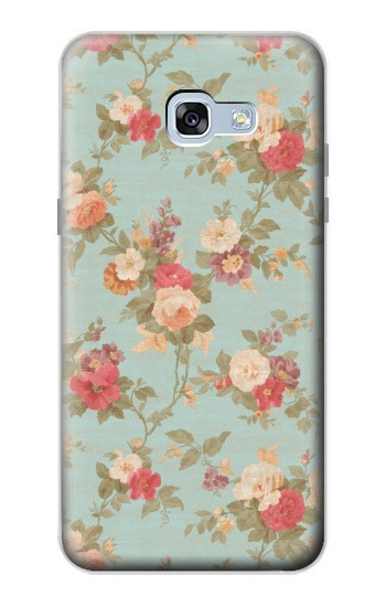 S3910 Vintage Rose Hülle Schutzhülle Taschen für Samsung Galaxy A5 (2017)