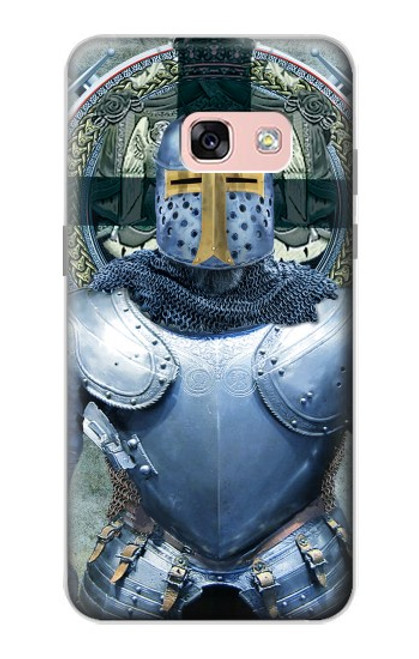 S3864 Medieval Templar Heavy Armor Knight Hülle Schutzhülle Taschen für Samsung Galaxy A3 (2017)