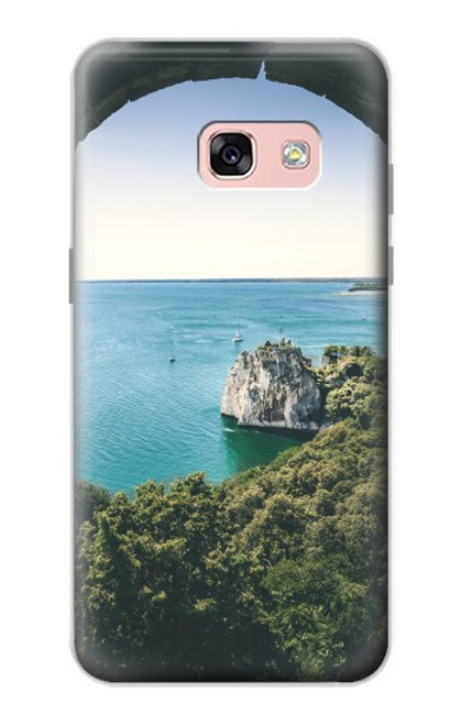 S3865 Europe Duino Beach Italy Hülle Schutzhülle Taschen für Samsung Galaxy A3 (2017)
