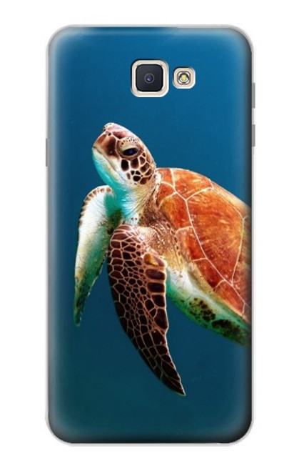 S3899 Sea Turtle Hülle Schutzhülle Taschen für Samsung Galaxy J7 Prime (SM-G610F)