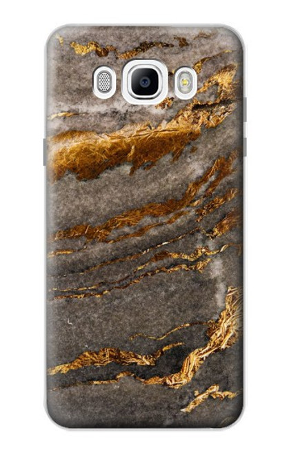 S3886 Gray Marble Rock Hülle Schutzhülle Taschen für Samsung Galaxy J7 (2016)