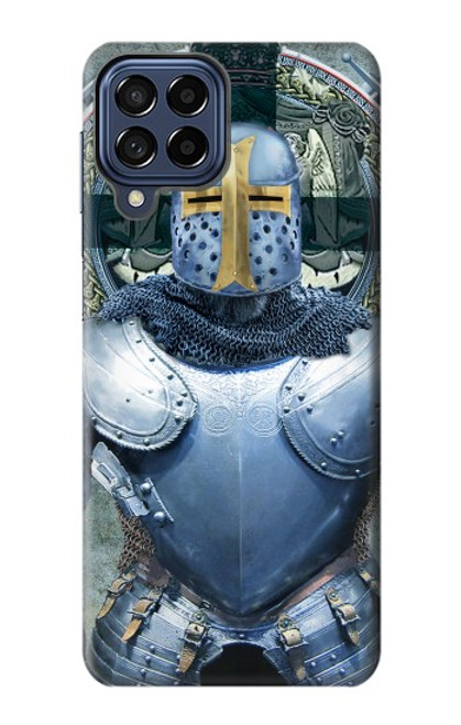 S3864 Medieval Templar Heavy Armor Knight Hülle Schutzhülle Taschen für Samsung Galaxy M53
