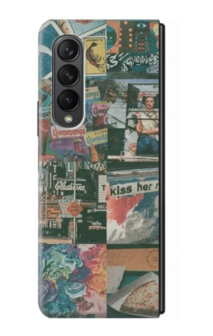 S3909 Vintage Poster Hülle Schutzhülle Taschen für Samsung Galaxy Z Fold 3 5G