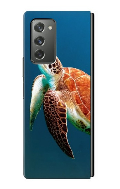 S3899 Sea Turtle Hülle Schutzhülle Taschen für Samsung Galaxy Z Fold2 5G