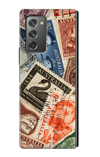 S3900 Stamps Hülle Schutzhülle Taschen für Samsung Galaxy Z Fold2 5G