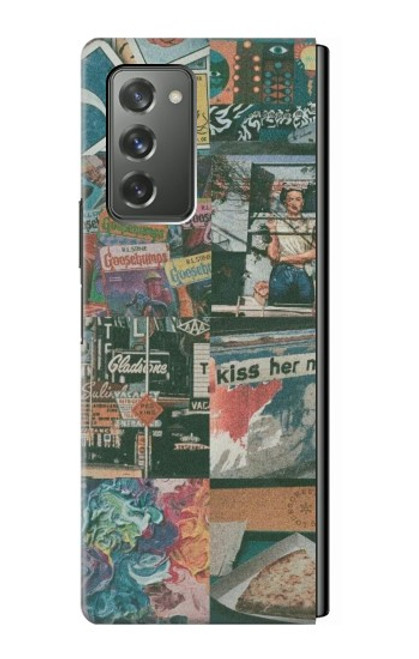S3909 Vintage Poster Hülle Schutzhülle Taschen für Samsung Galaxy Z Fold2 5G
