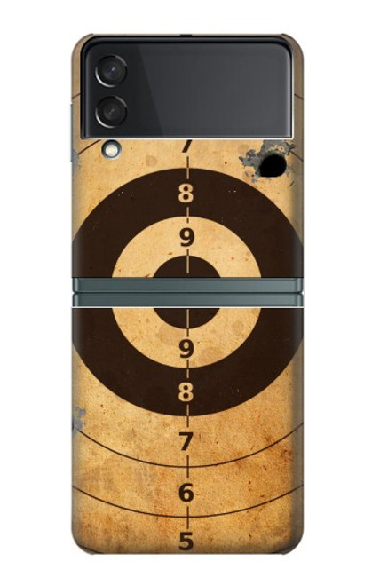 S3894 Paper Gun Shooting Target Hülle Schutzhülle Taschen für Samsung Galaxy Z Flip 3 5G