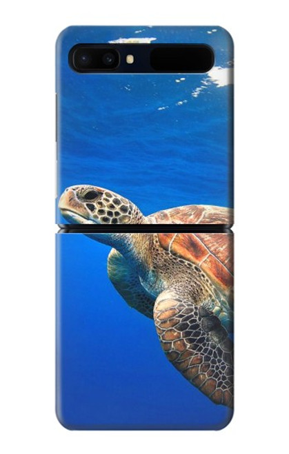 S3898 Sea Turtle Hülle Schutzhülle Taschen für Samsung Galaxy Z Flip 5G