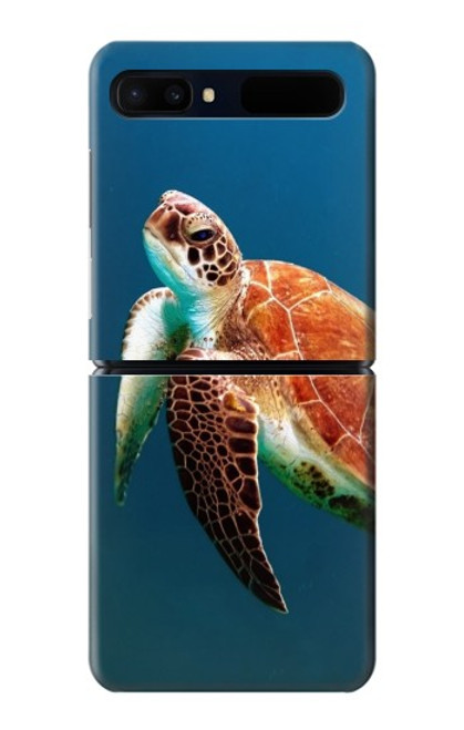 S3899 Sea Turtle Hülle Schutzhülle Taschen für Samsung Galaxy Z Flip 5G